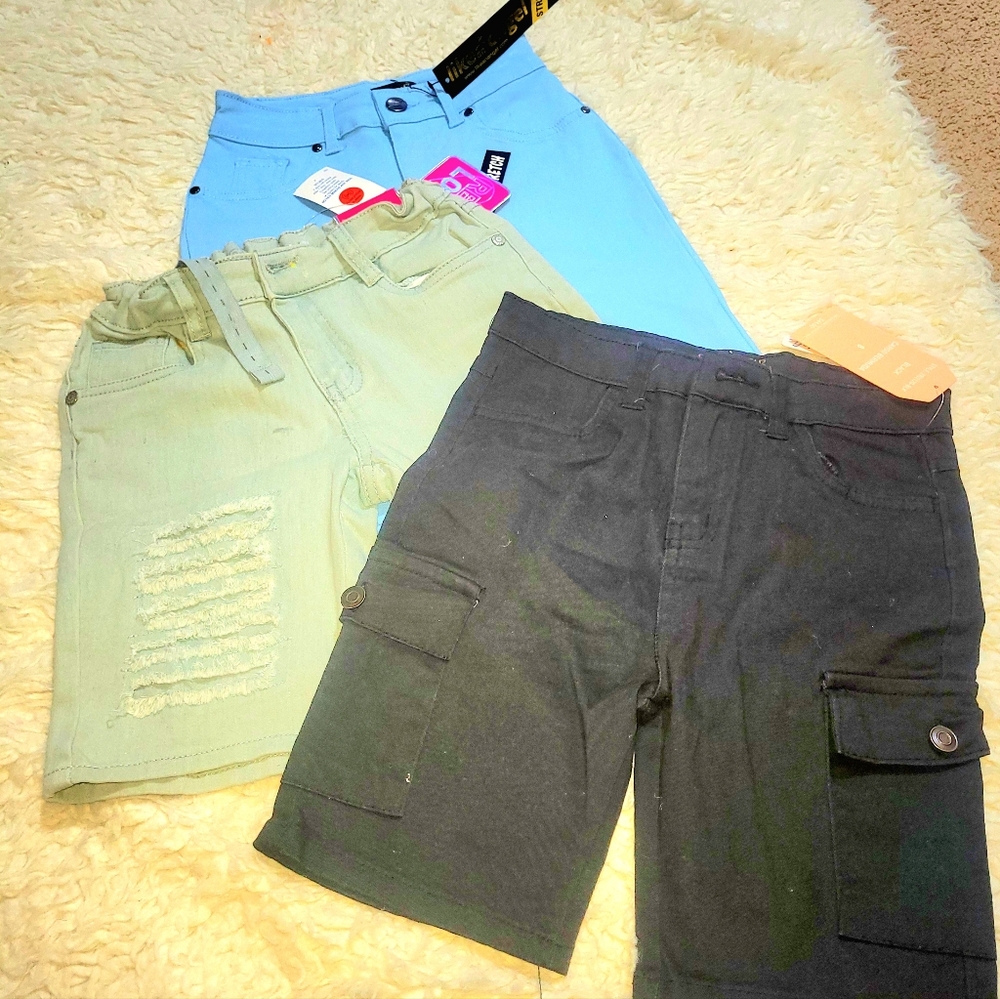 Bermuda Shorts Youth girls size  10/12
